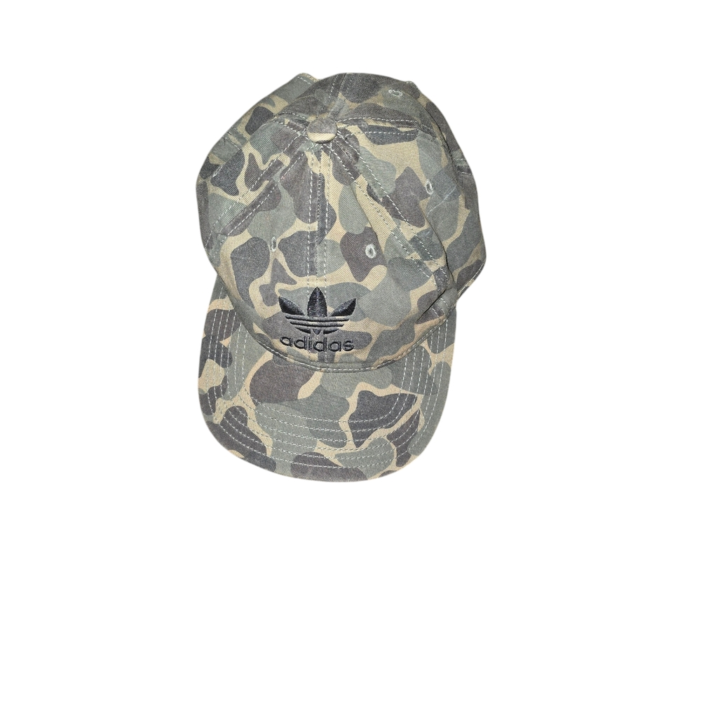Adidas Olive Camaflage Cap with Black Detailing